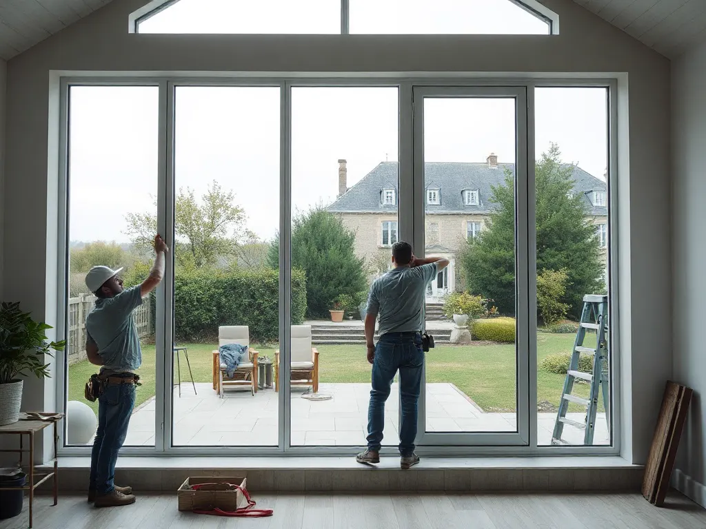 Travaux de vitrerie — intervention type dans le secteur