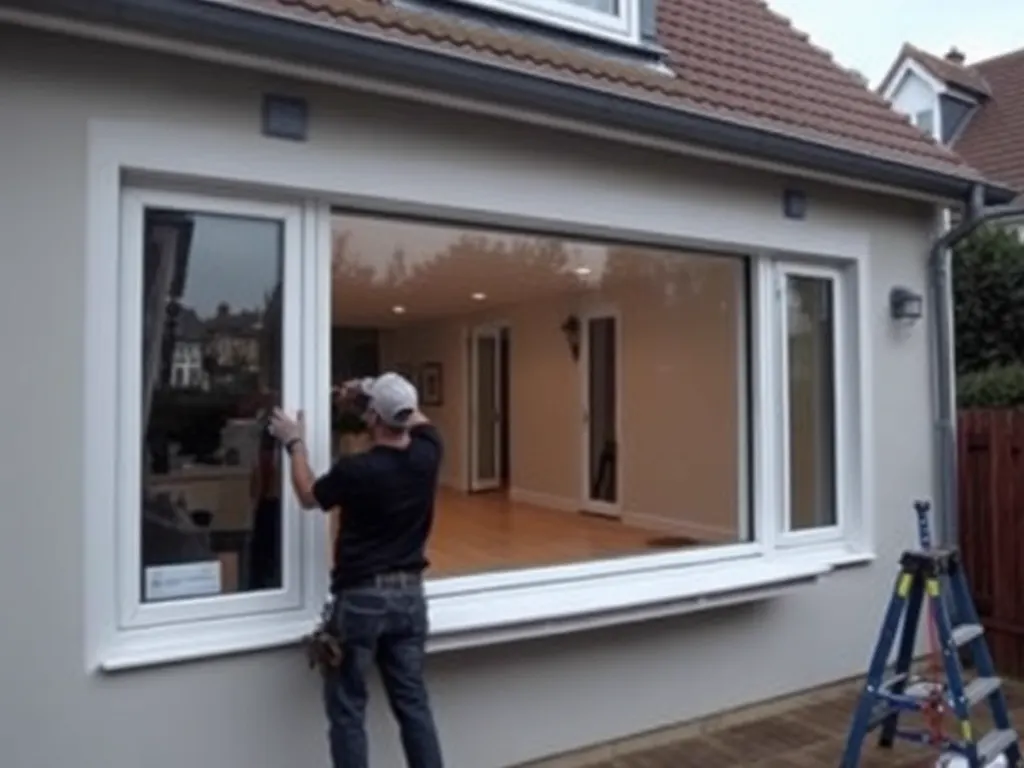 Travaux de vitrerie — intervention type dans le secteur