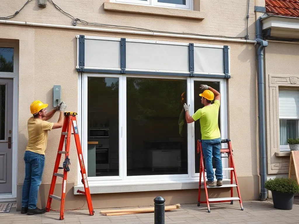 Travaux de vitrerie — intervention type dans le secteur
