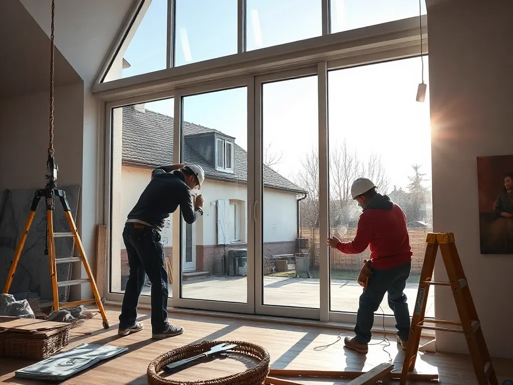 Travaux de vitrerie — intervention type dans le secteur