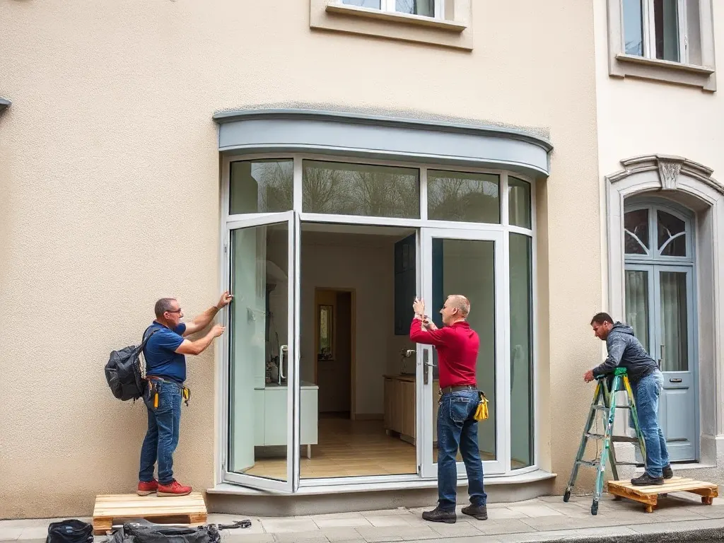 Travaux de vitrerie — intervention type dans le secteur