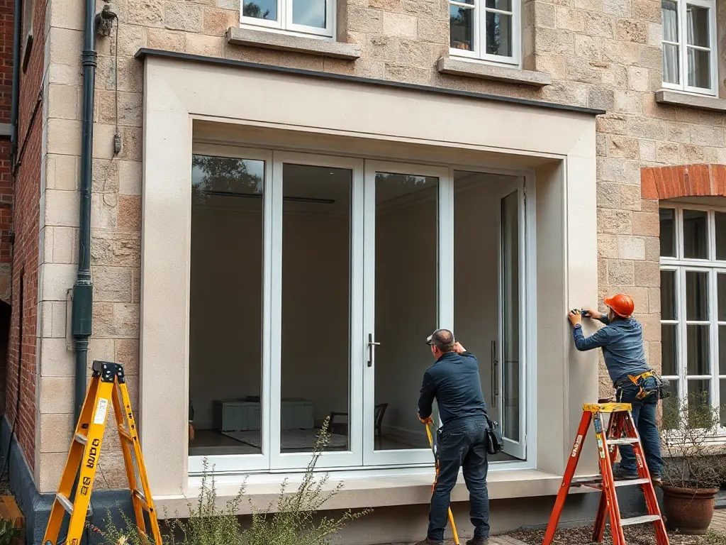 Travaux de vitrerie — intervention type dans le secteur