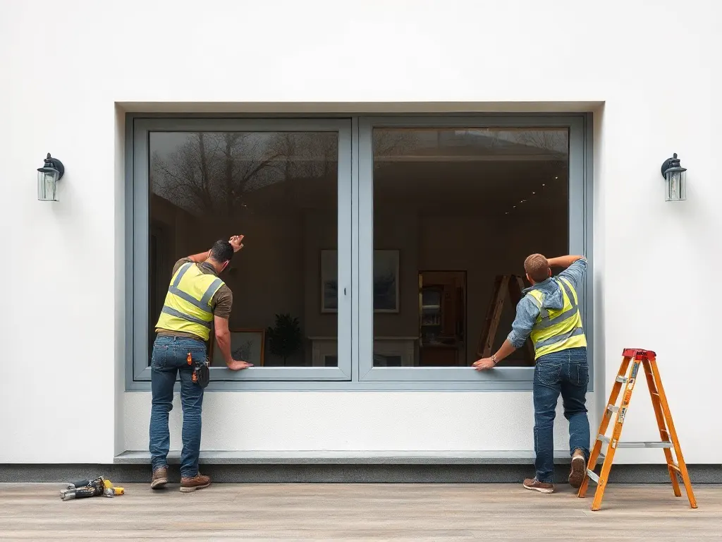 Travaux de vitrerie — intervention type dans le secteur
