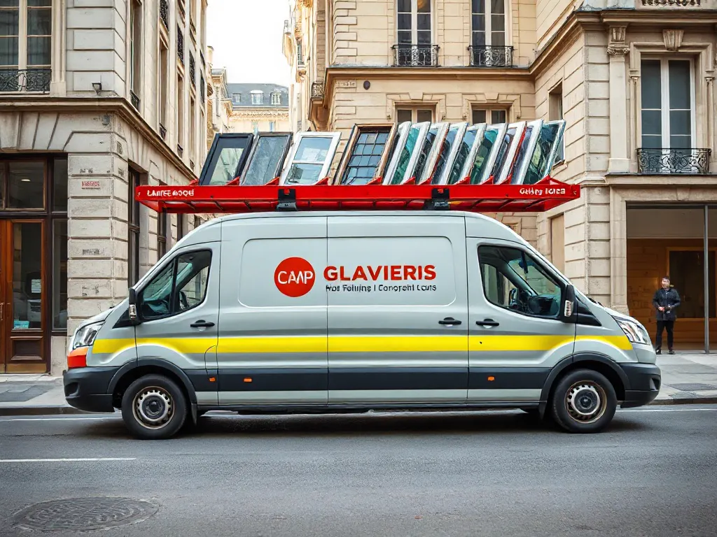 Intervention de vitrerie dans la commune (49122)