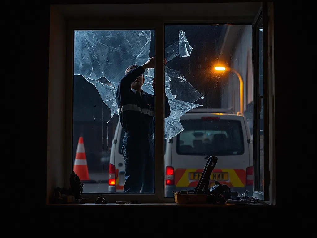 Travaux de vitrerie — intervention type dans le secteur