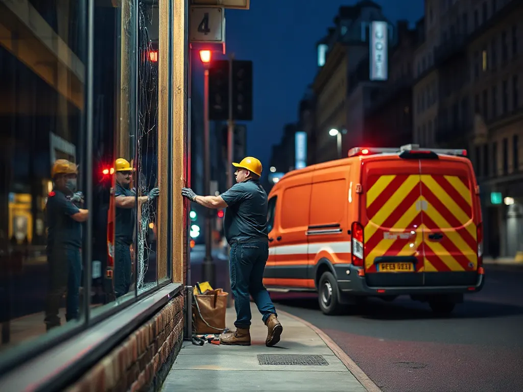 Travaux de vitrerie — intervention type dans le secteur