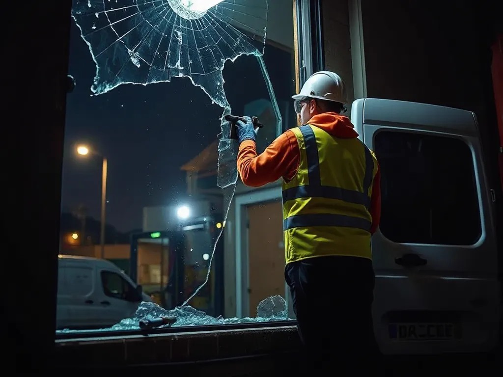 Travaux de vitrerie — intervention type dans le secteur