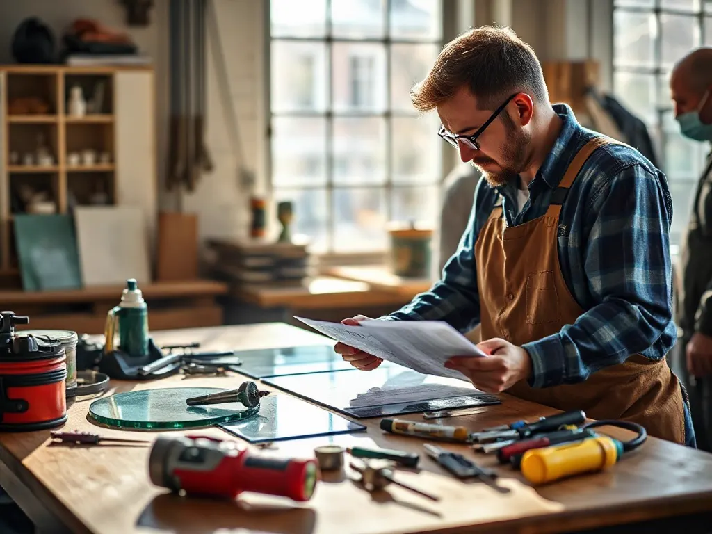 Travaux de vitrerie — intervention type dans le secteur