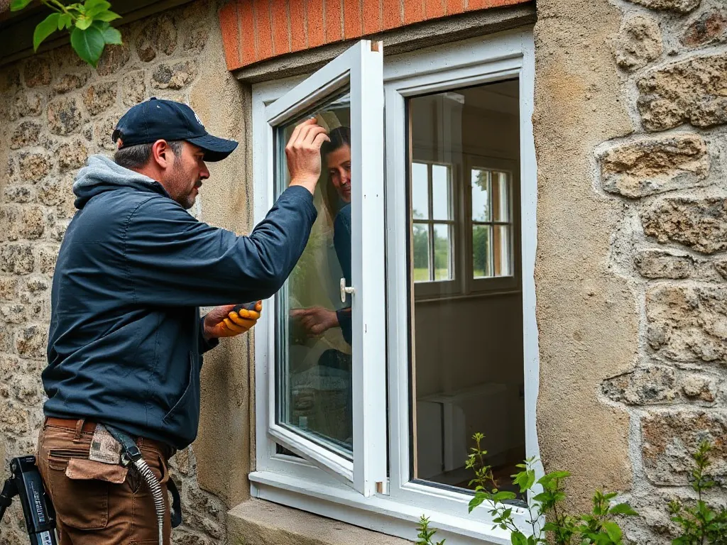 Travaux de vitrerie — intervention type dans le secteur