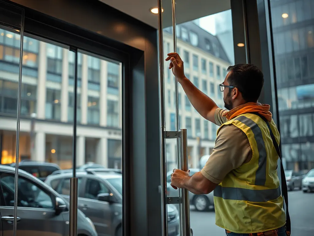 Travaux de vitrerie — intervention type dans le secteur