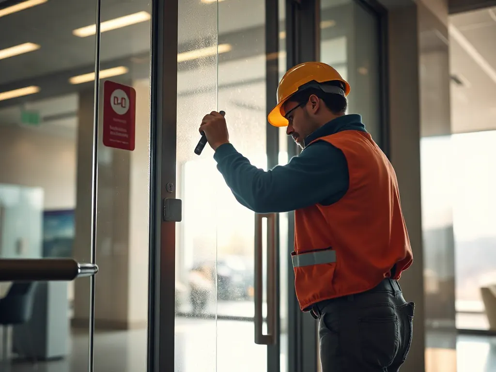 Travaux de vitrerie — intervention type dans le secteur