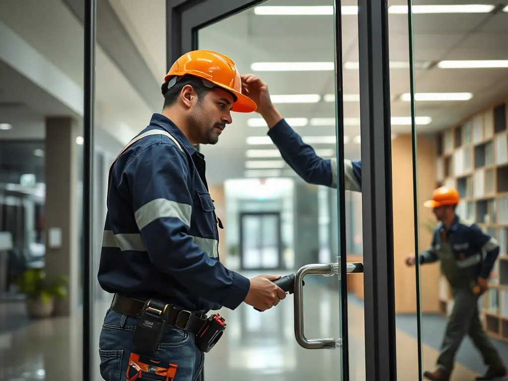 Travaux de vitrerie — intervention type dans le secteur