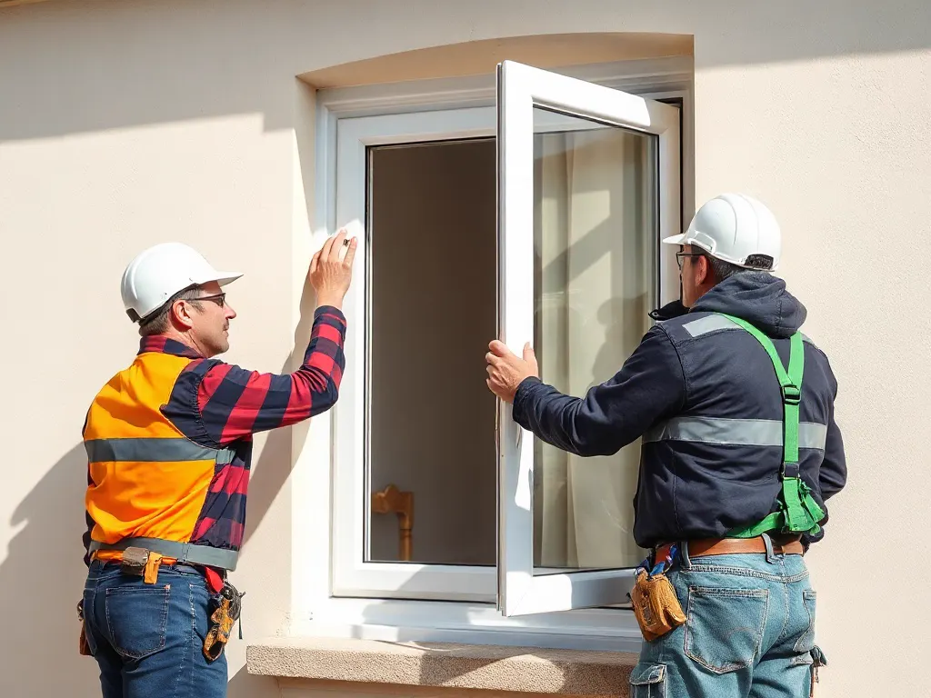 Travaux de vitrerie — intervention type dans le secteur