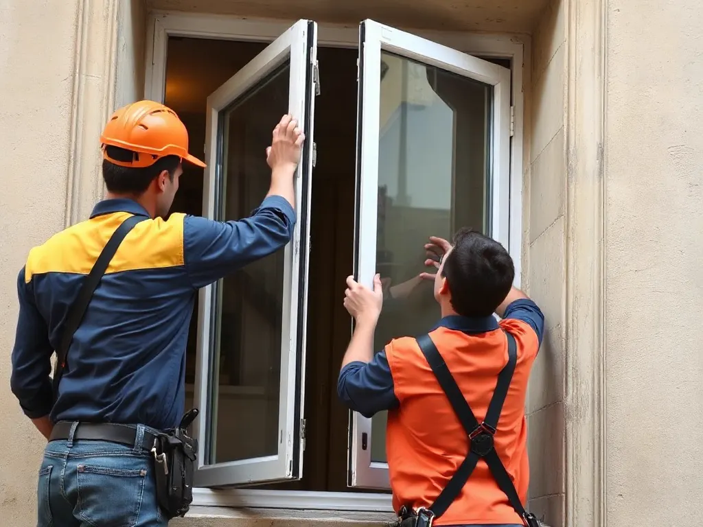 Travaux de vitrerie — intervention type dans le secteur
