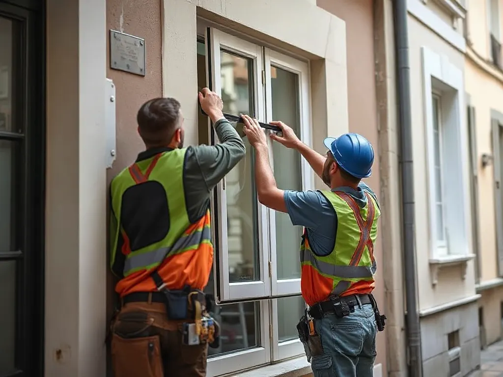 Travaux de vitrerie — intervention type dans le secteur