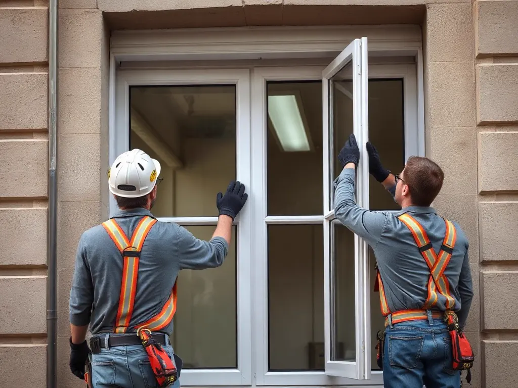 Travaux de vitrerie — intervention type dans le secteur
