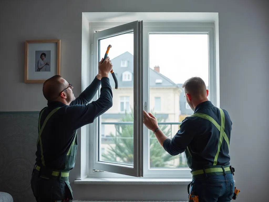 Travaux de vitrerie — intervention type dans le secteur