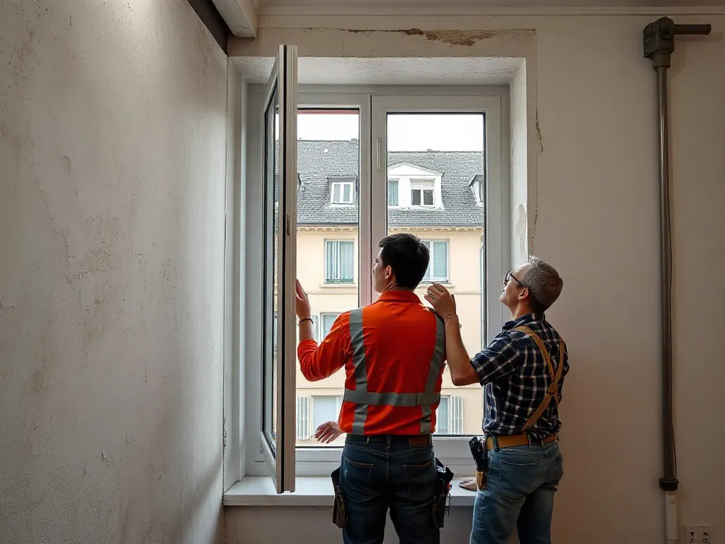 Travaux de vitrerie — intervention type dans le secteur