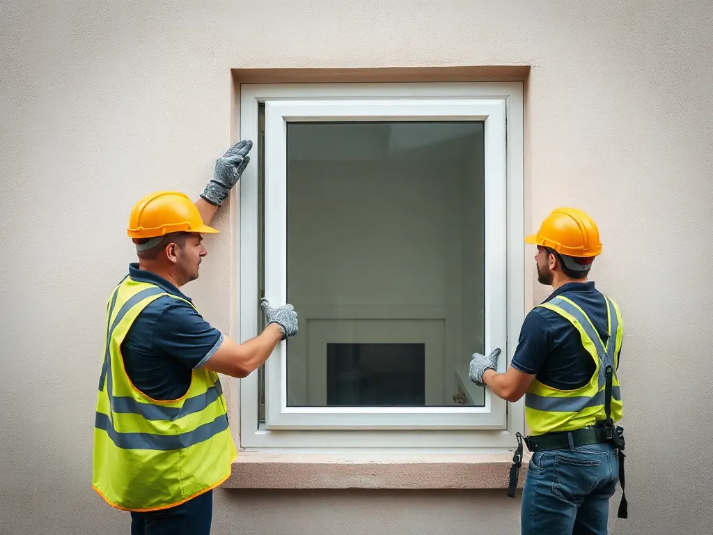 Travaux de vitrerie — intervention type dans le secteur