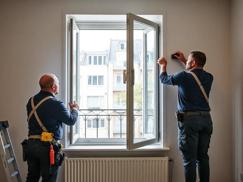 Travaux de vitrerie — intervention type dans le secteur