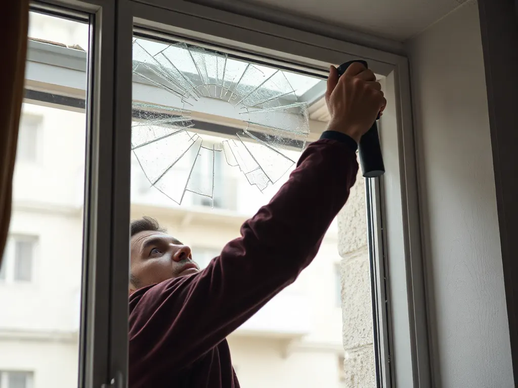 Intervention de vitrerie dans la commune (95400)