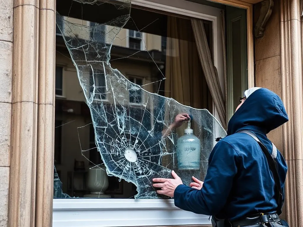 Intervention de vitrerie dans la commune (57535)