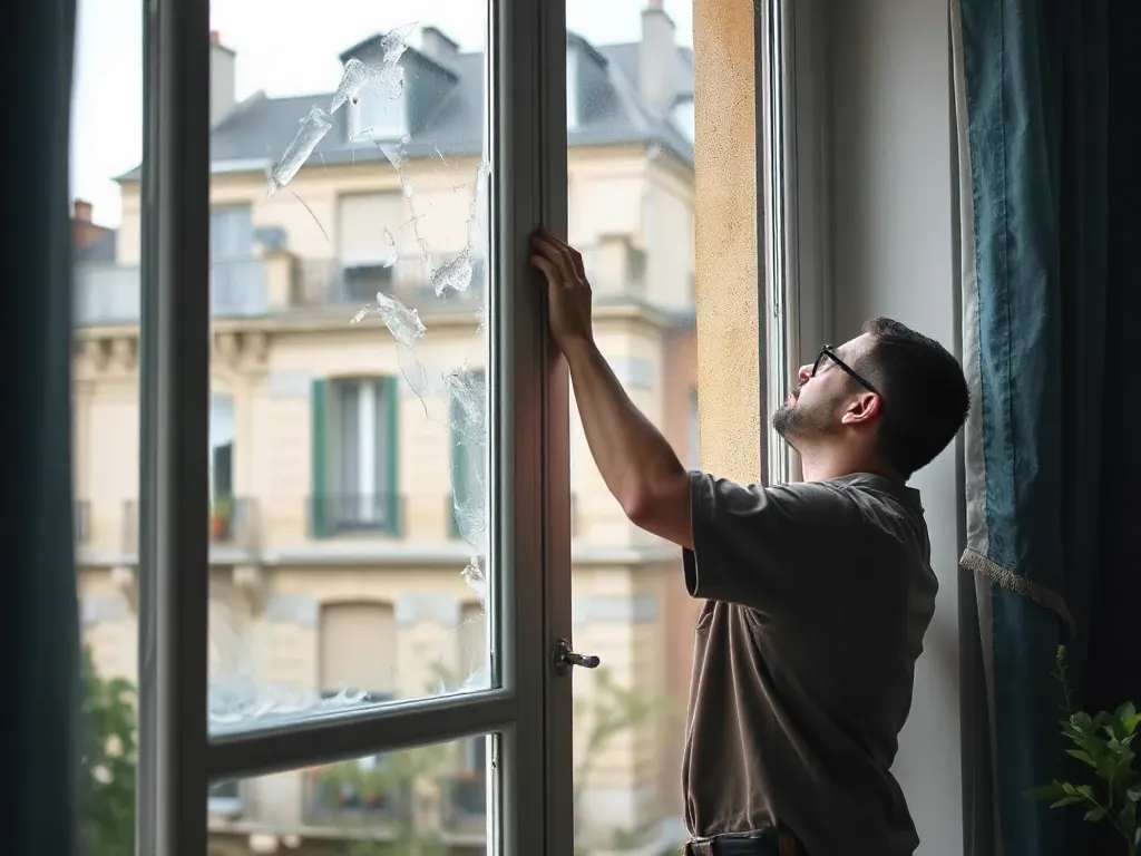Travaux de vitrerie — intervention type dans le secteur