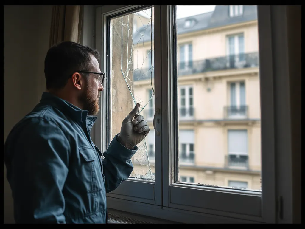 Travaux de vitrerie — intervention type dans le secteur