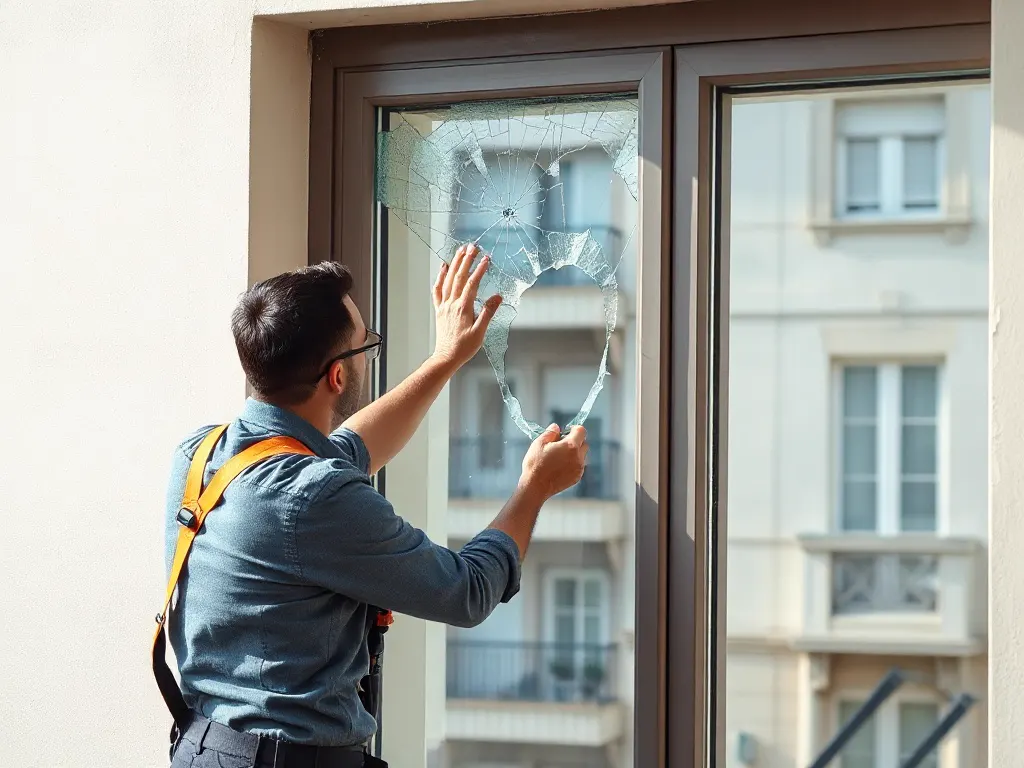 Intervention de vitrerie dans la commune (08000)