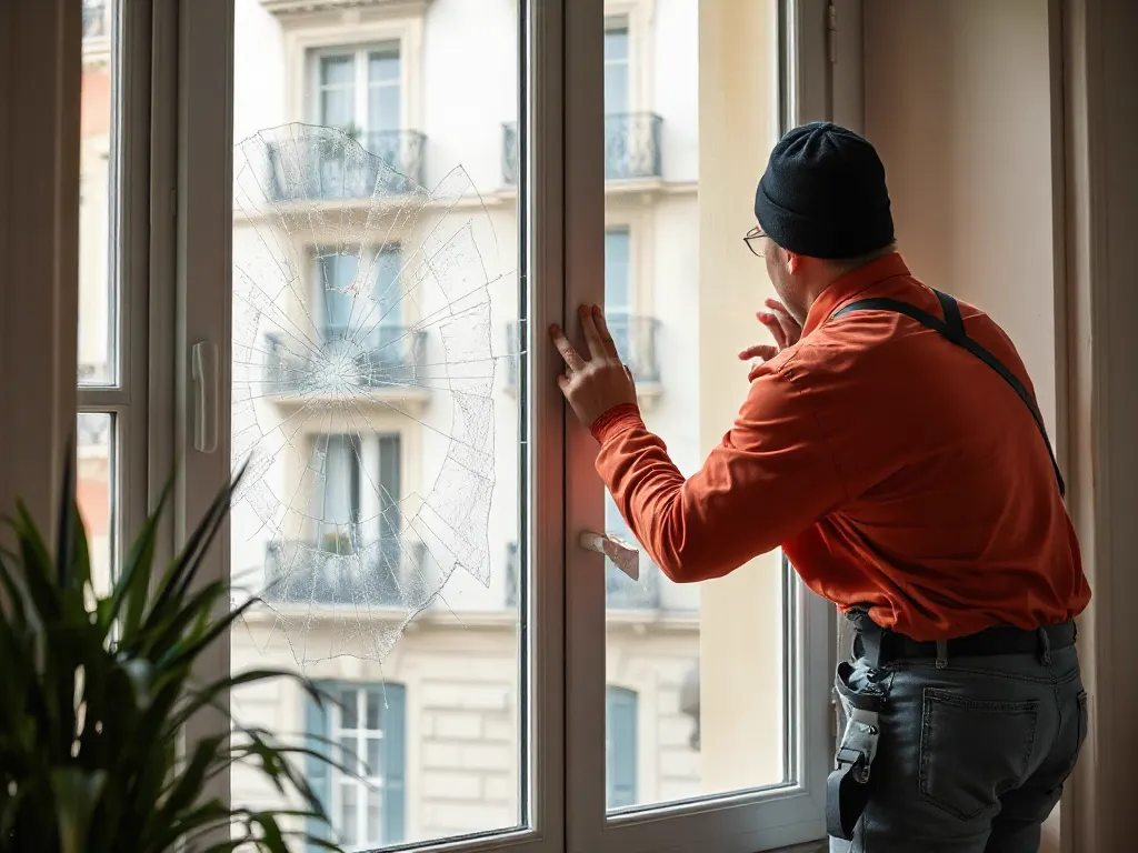 Travaux de vitrerie — intervention type dans le secteur