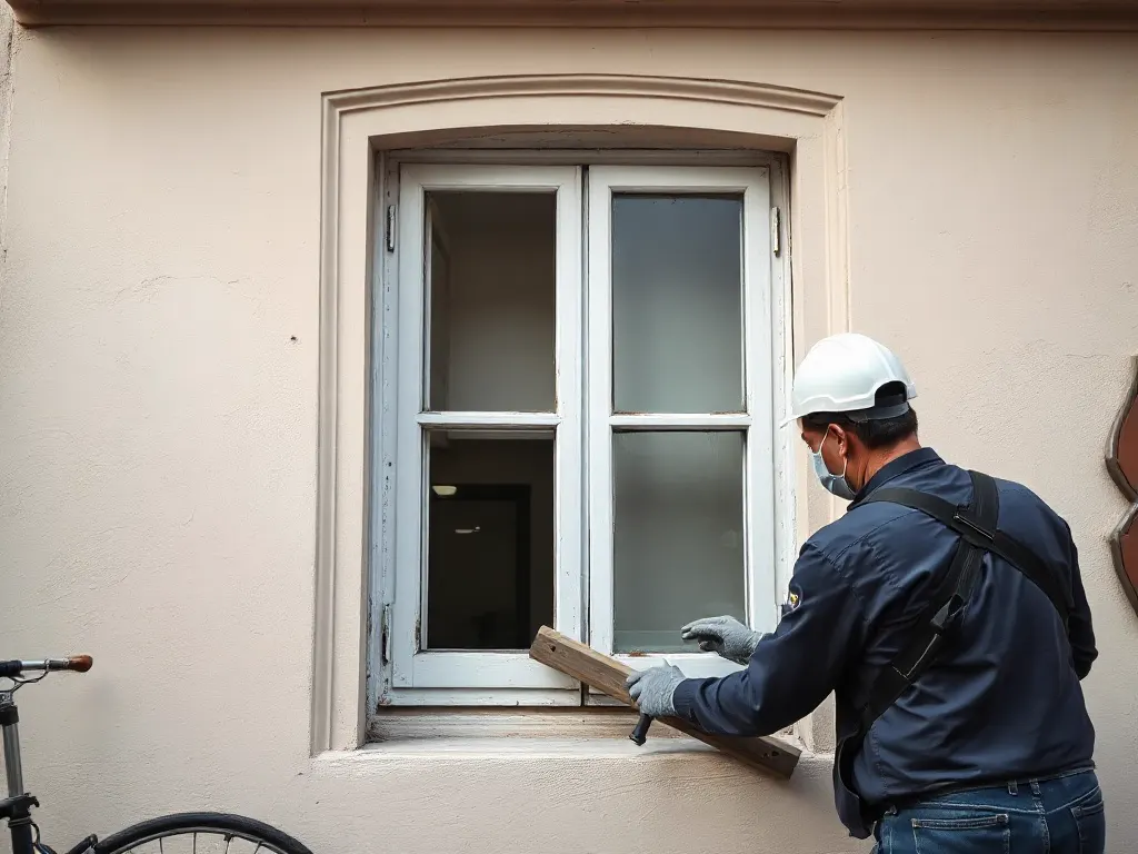 Travaux de vitrerie — intervention type dans le secteur