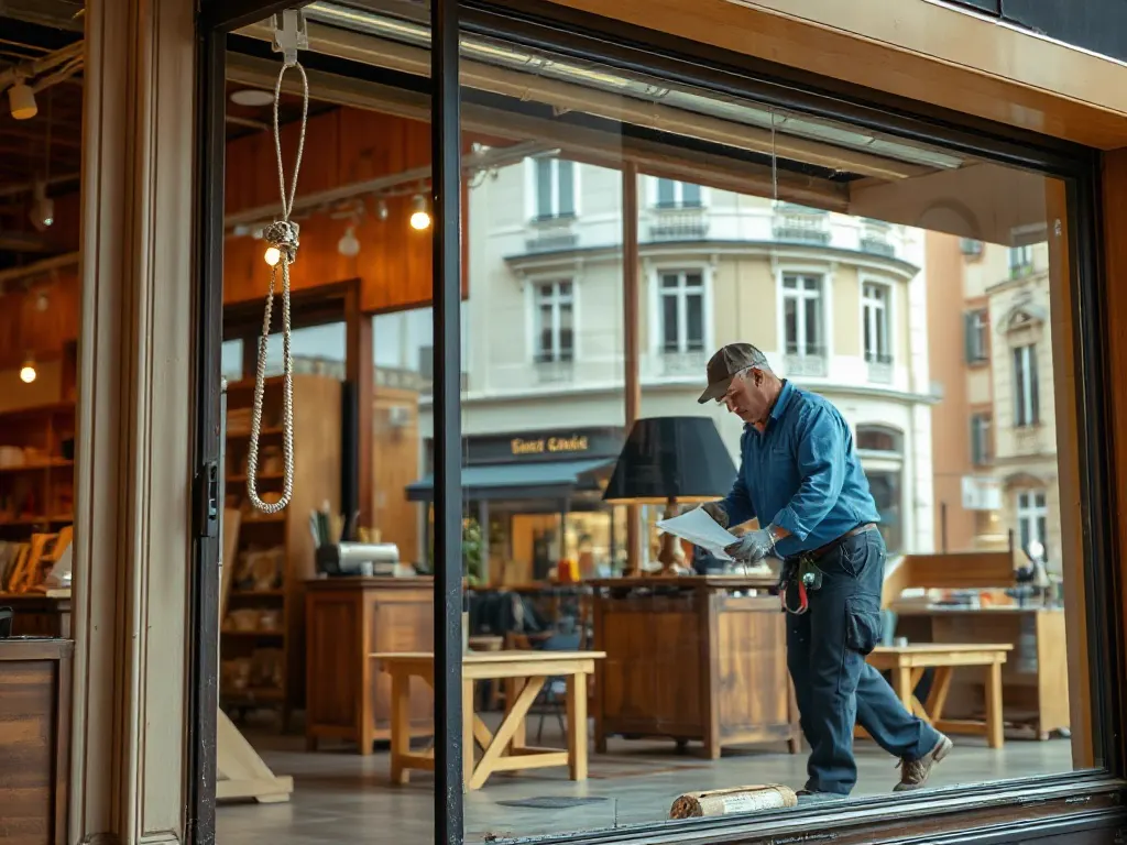 Travaux de vitrerie — intervention type dans le secteur