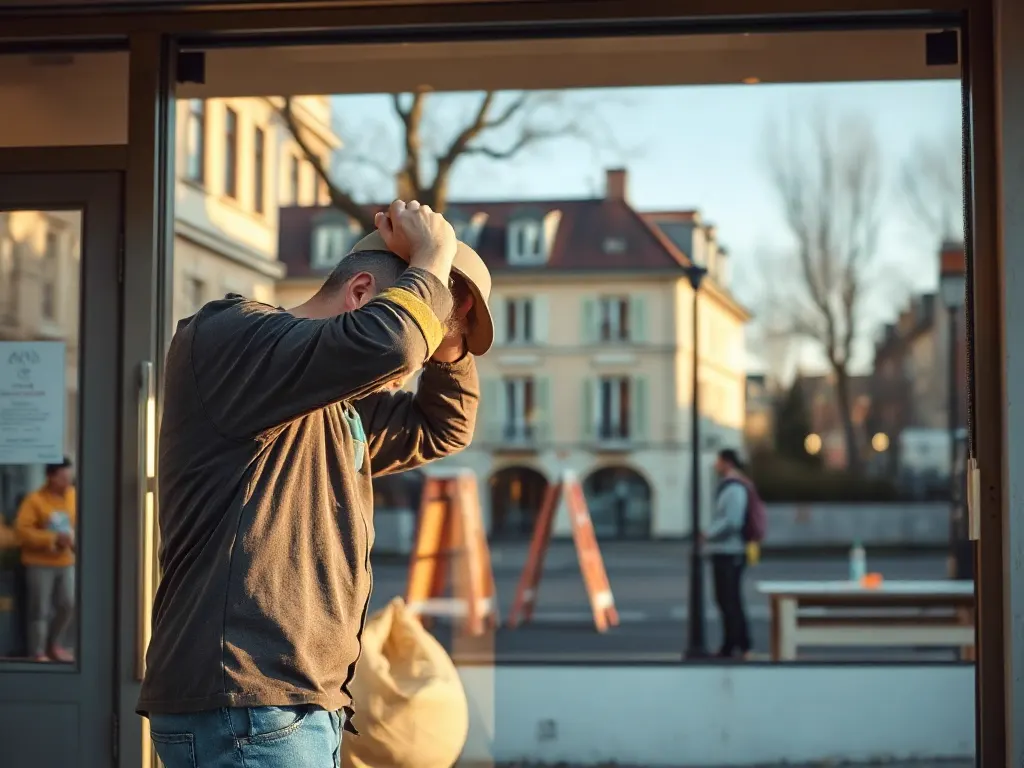 Travaux de vitrerie — intervention type dans le secteur